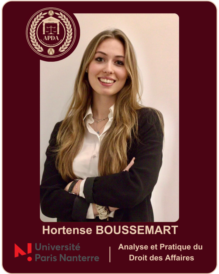 Hortense BOUSSEMART